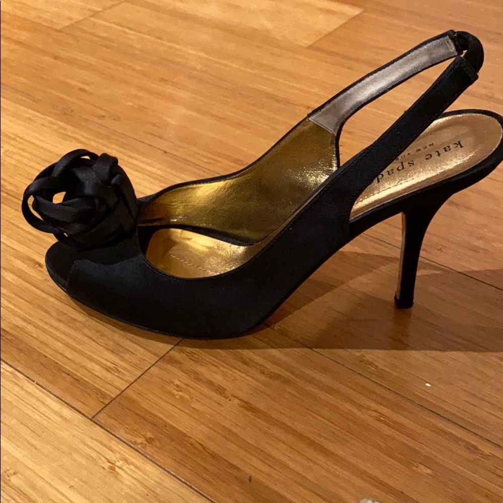Kate Spade black formal shoes